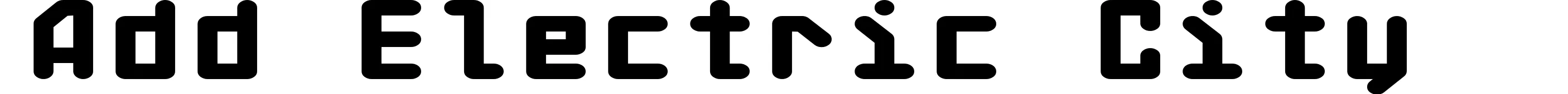 Add Electric City