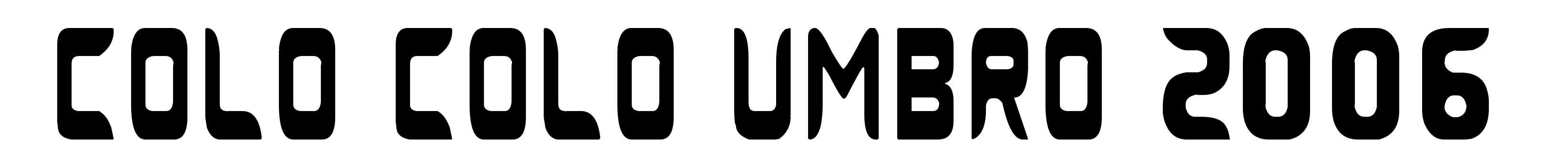 Colo Colo Umbro 2006