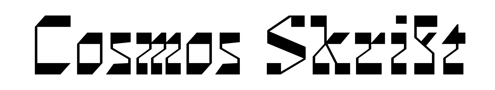 Cosmos Skrift