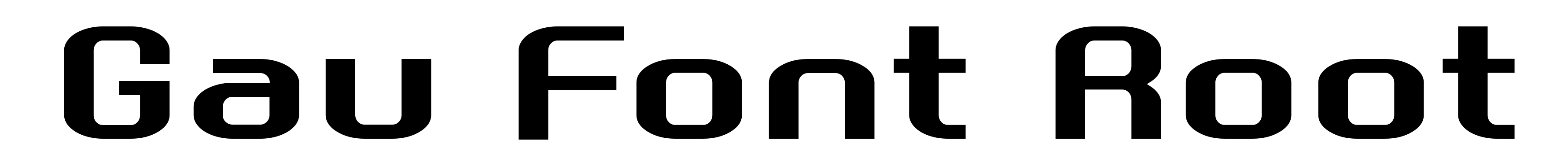 Gau Font Root