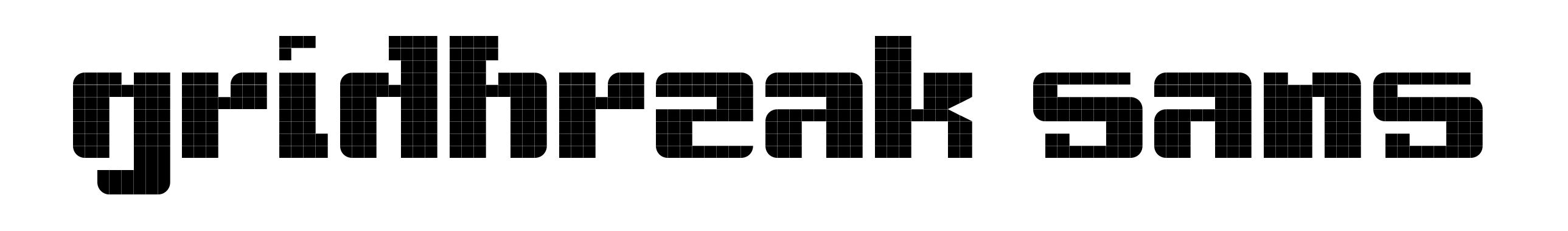 Gridbreak Sans