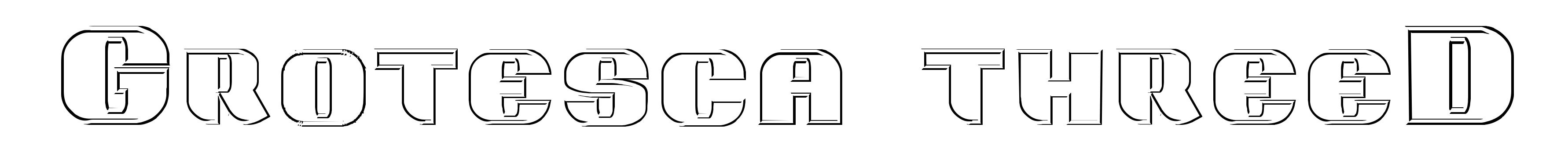 Grotesca 3D