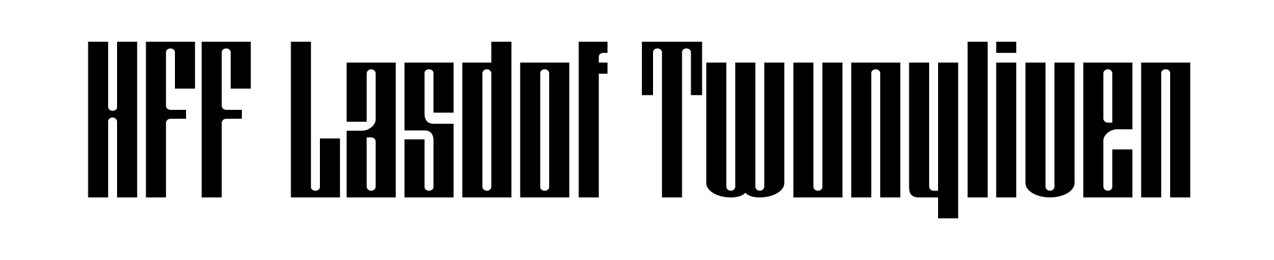 HFF Lasdof Twunyliven