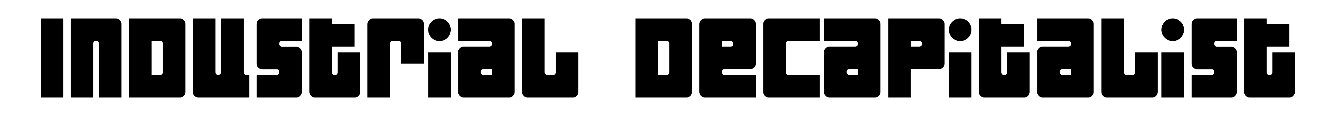 Industrial Decapitalist