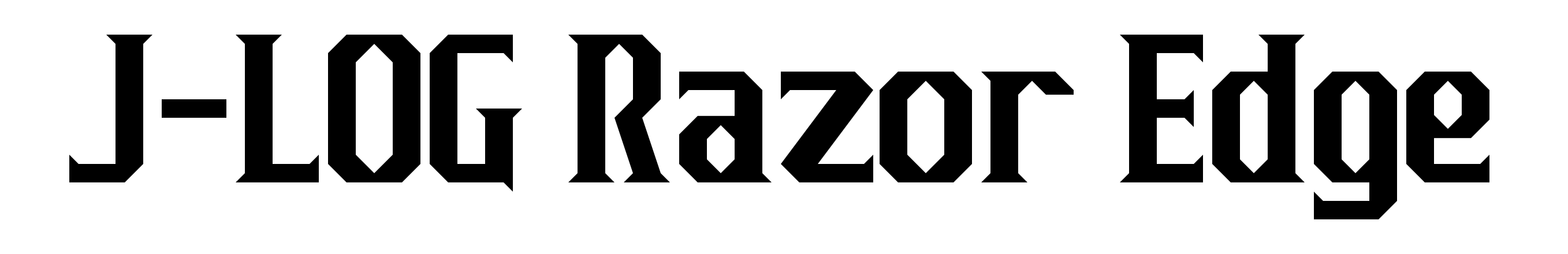 J-LOG Razor Edge