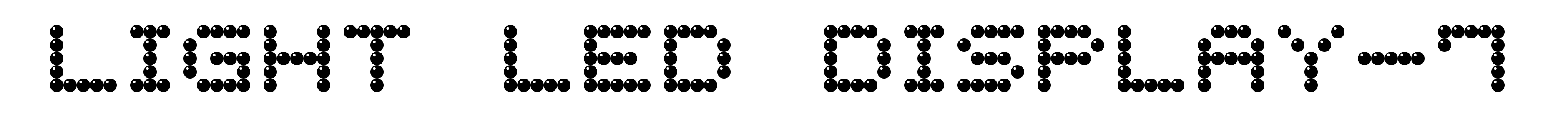 Light LED Display-7