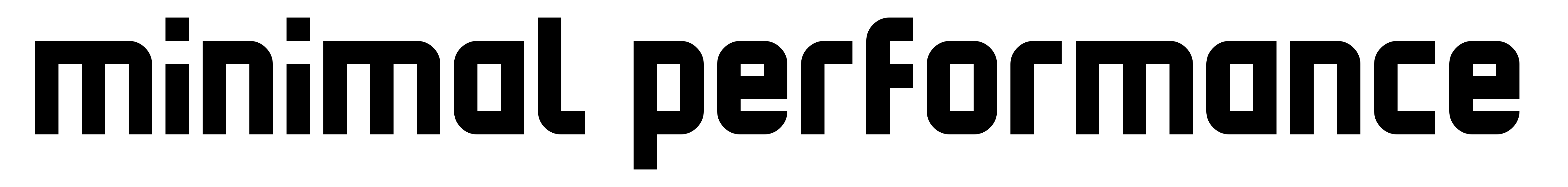 Minimal Performance