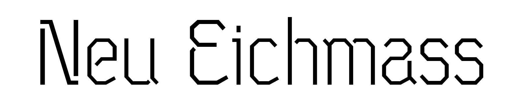 Neu Eichmass