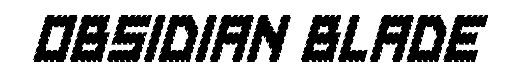 Obsidian Blade