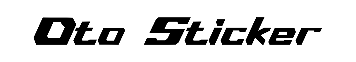 Oto Sticker