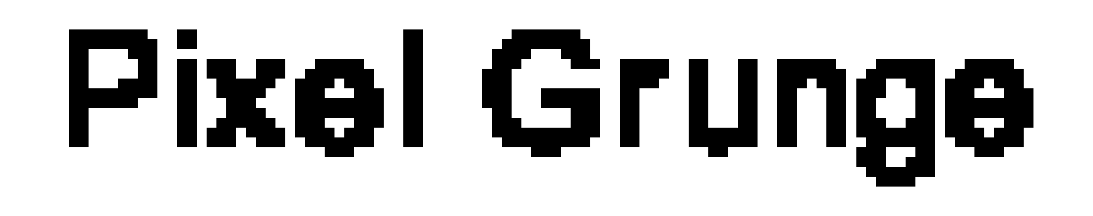 Pixel Grunge