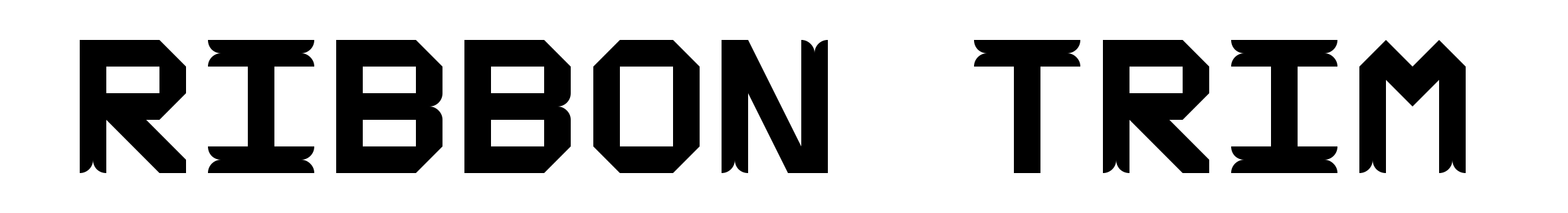 Ribbon Trim