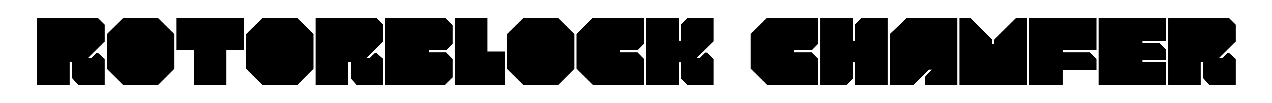 RotorBlock Chamfer