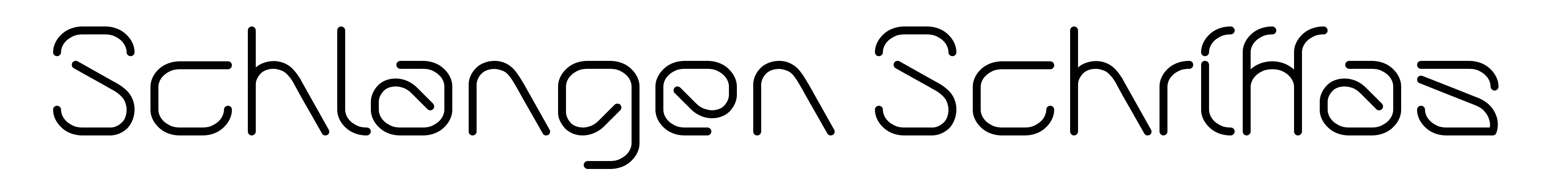 Schlangen Schriftas
