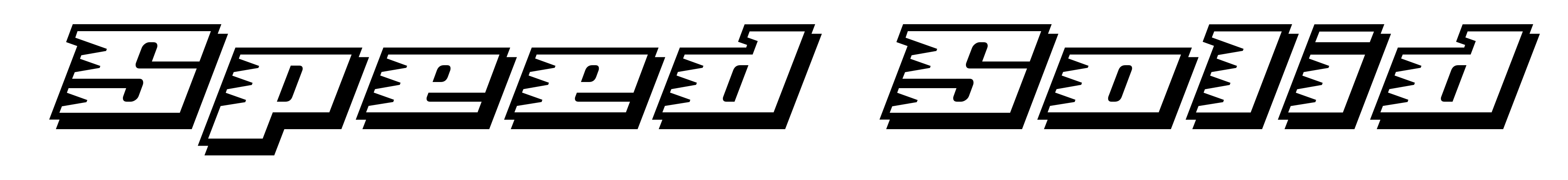 Speed Solid