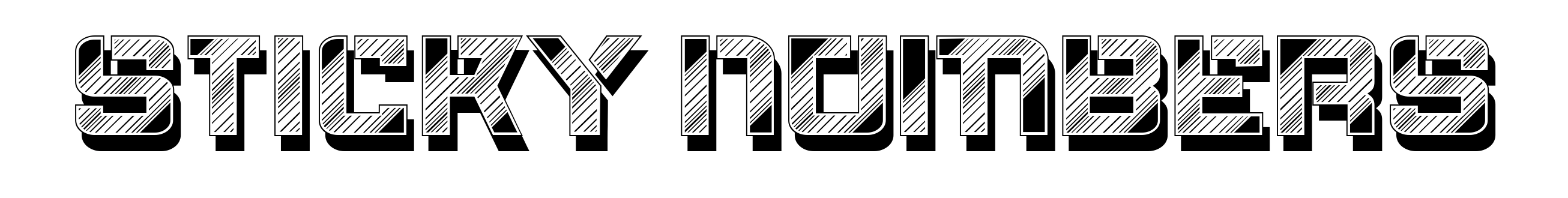 Sticky Numbers