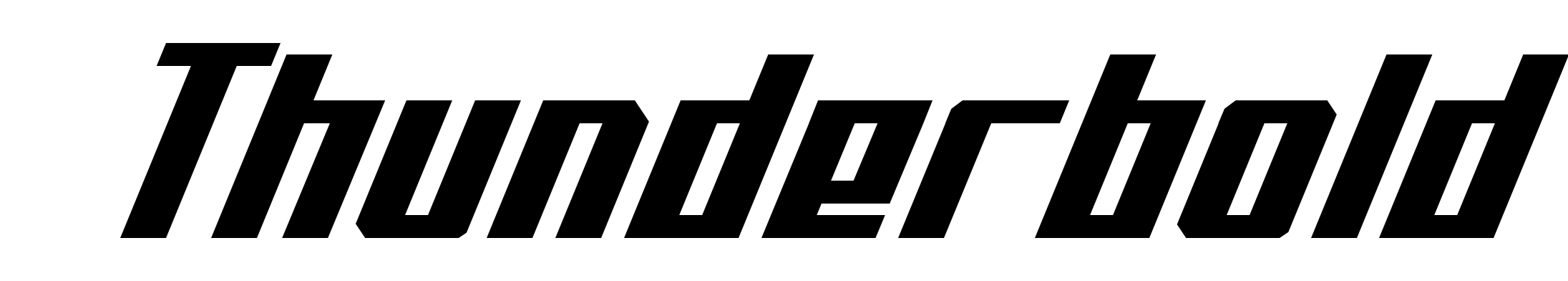 Thunderbold