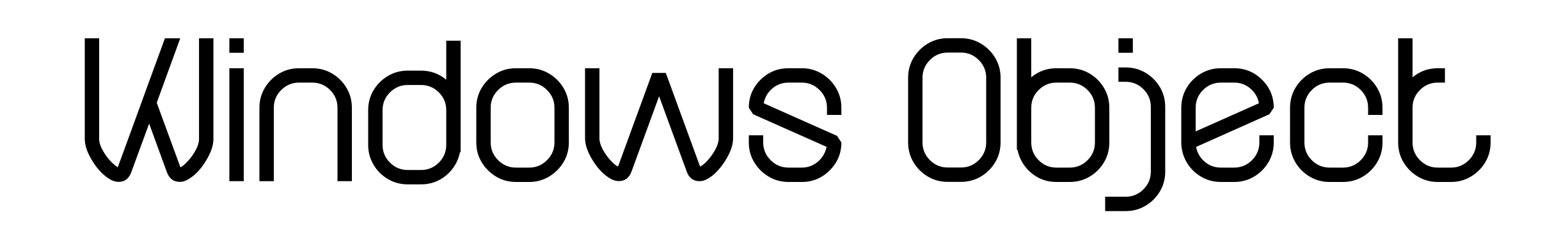 Windows Object