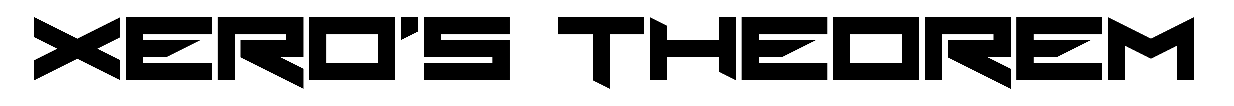 Xero's Theorem