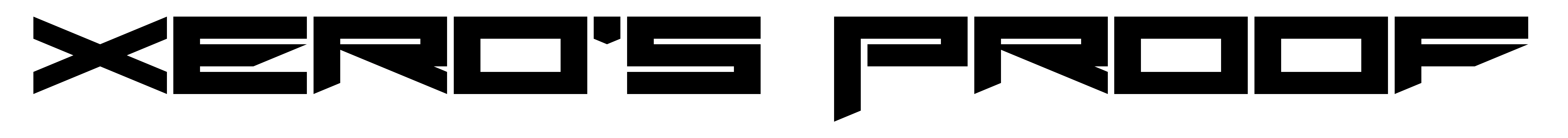 Xero's Proof