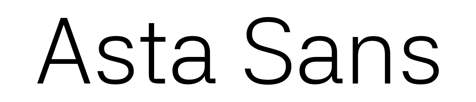 Asta Sans