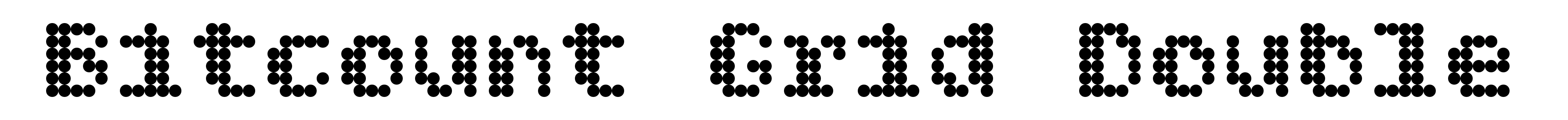 Bitcount Grid Double