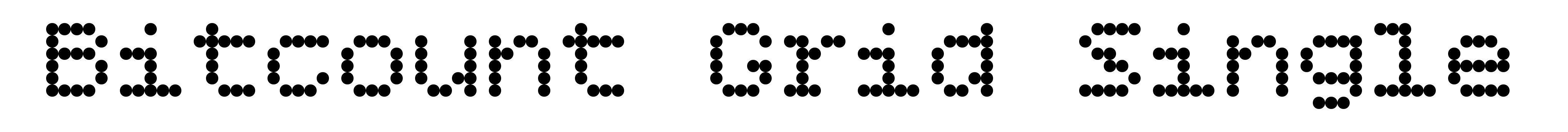 Bitcount Grid Single