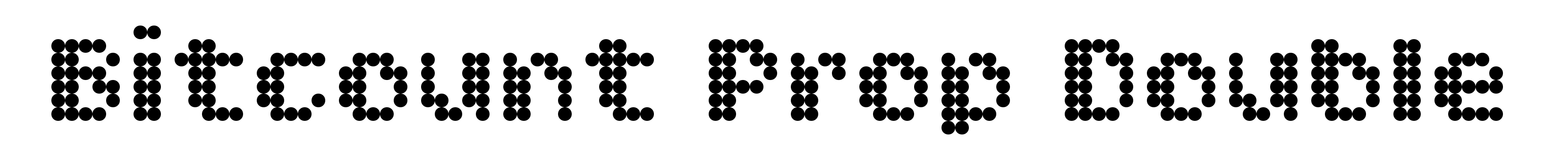 Bitcount Prop Double