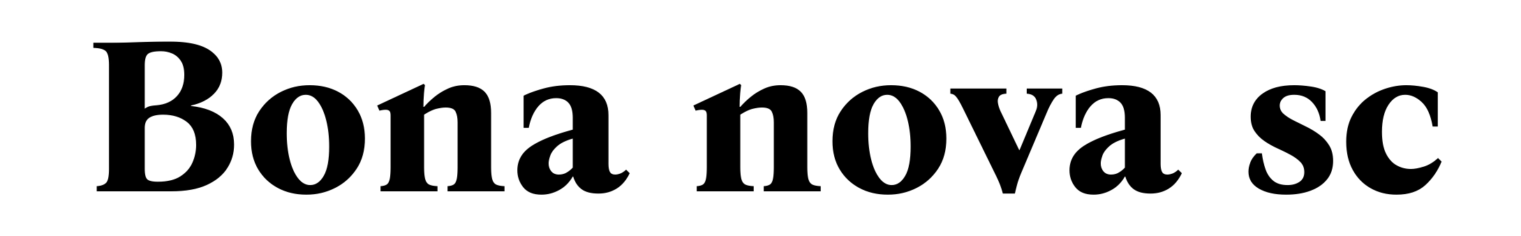 Bona nova sc