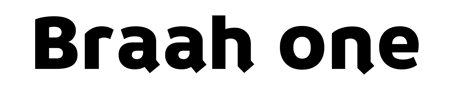 Braah one