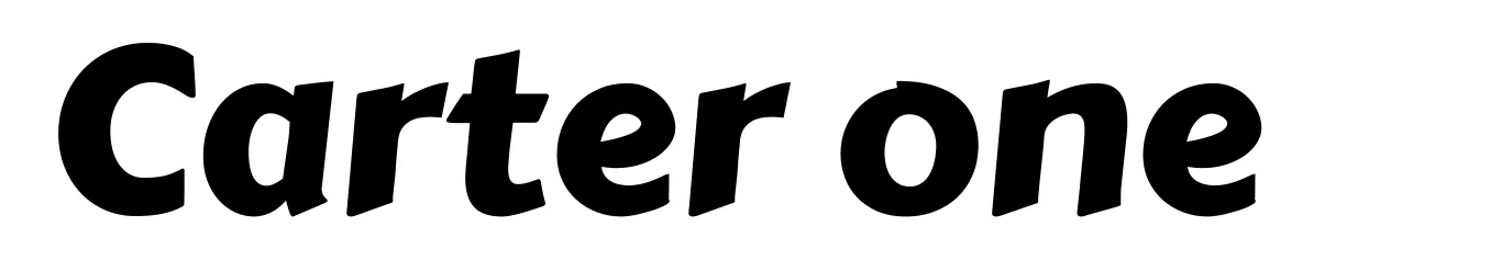 Carter one