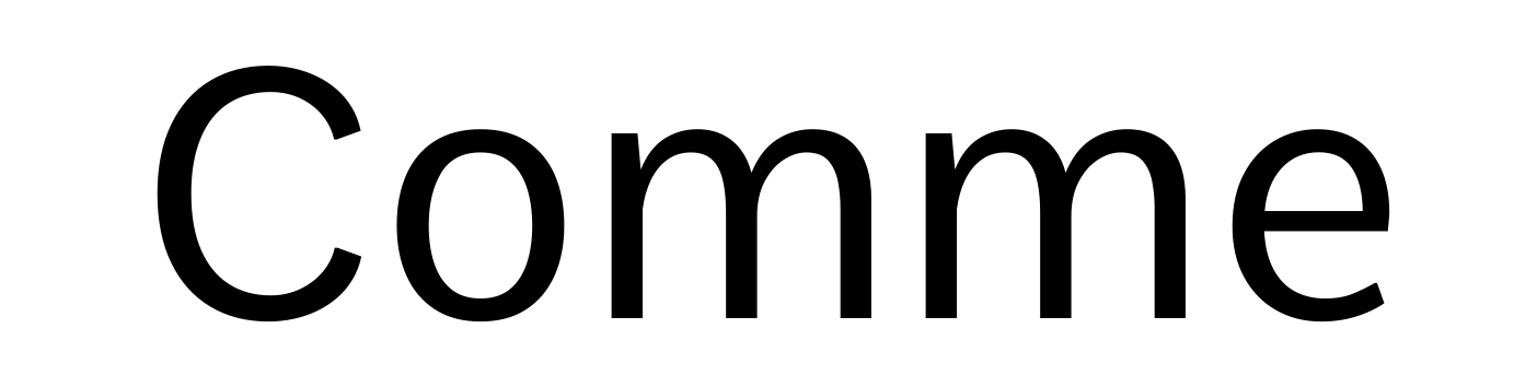 Comme
