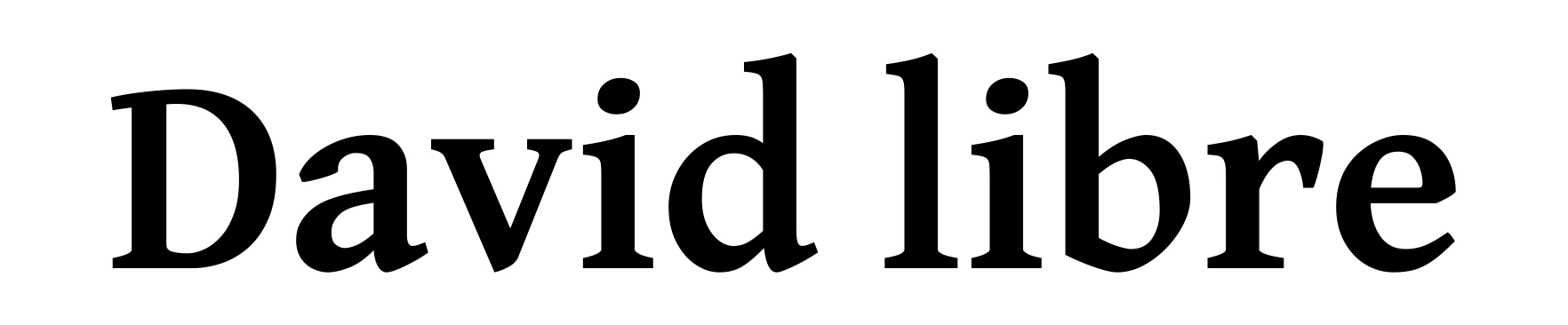 David libre