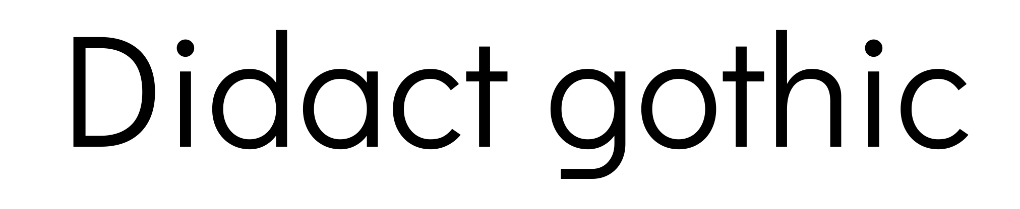 Didact gothic