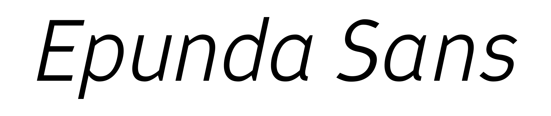 Epunda Sans