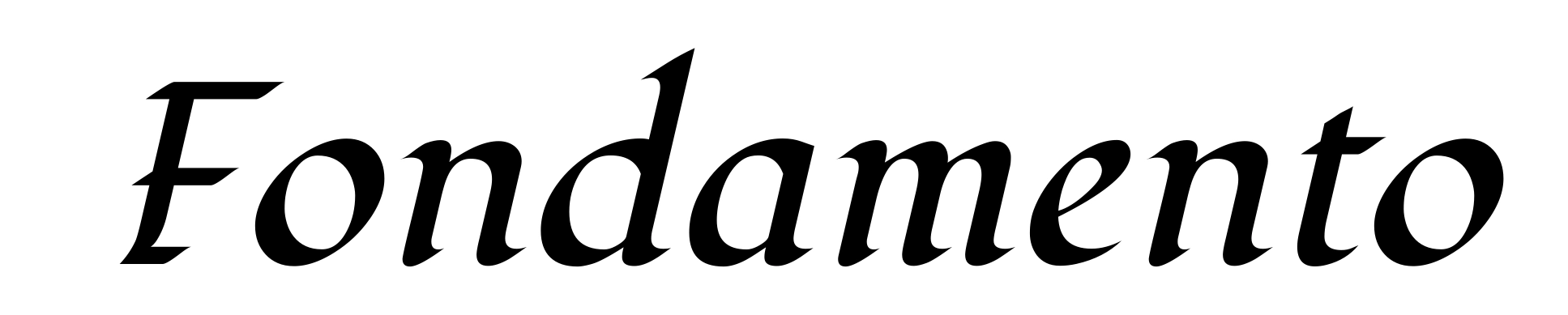 Fondamento