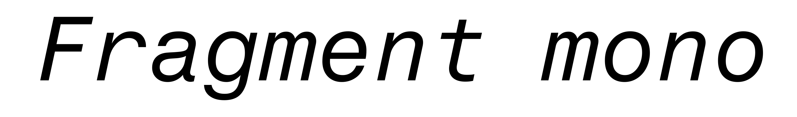 Fragment mono