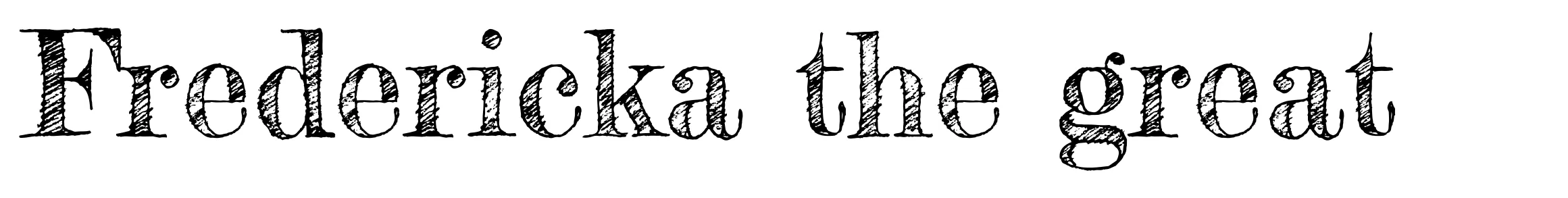 Fredericka the great