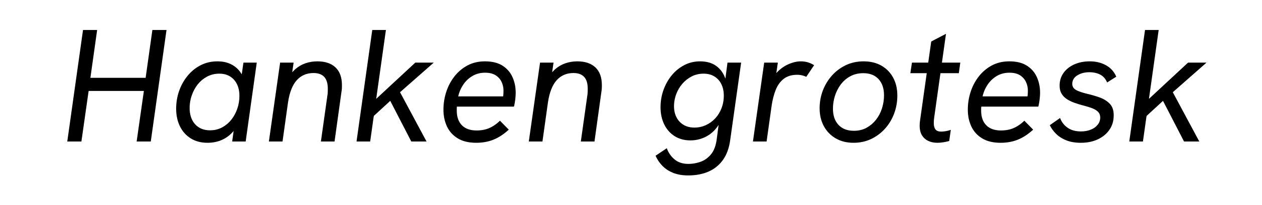 Hanken grotesk
