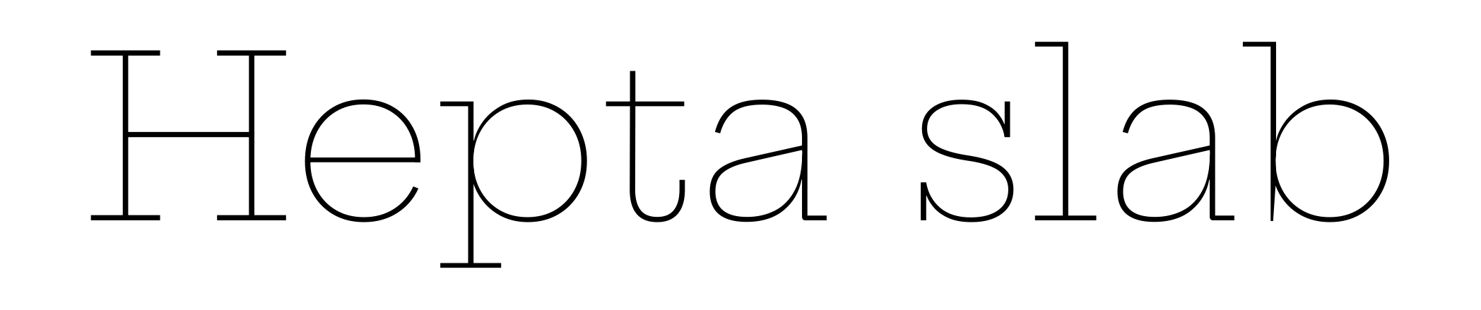 Hepta slab