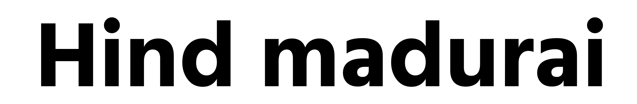 Hind madurai