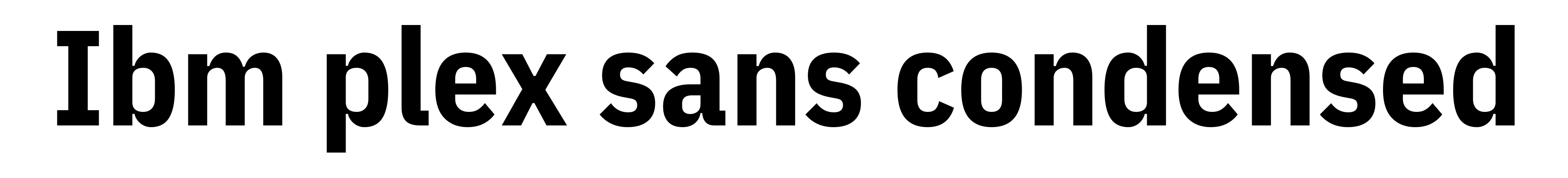 Ibm plex sans condensed