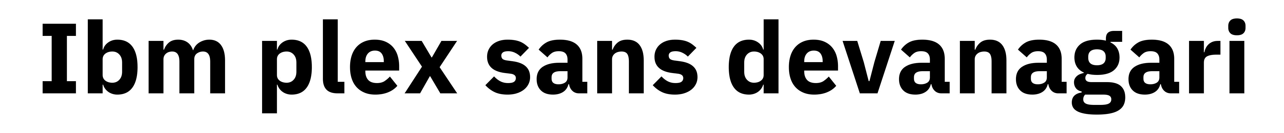 Ibm plex sans devanagari