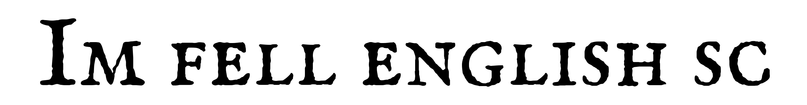 Im fell english sc
