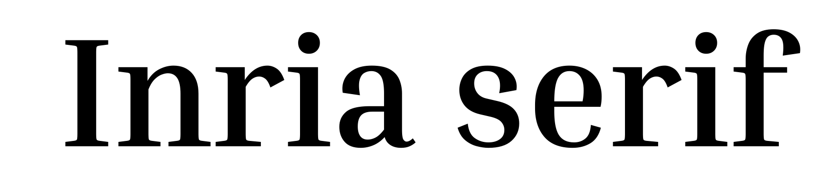 Inria serif
