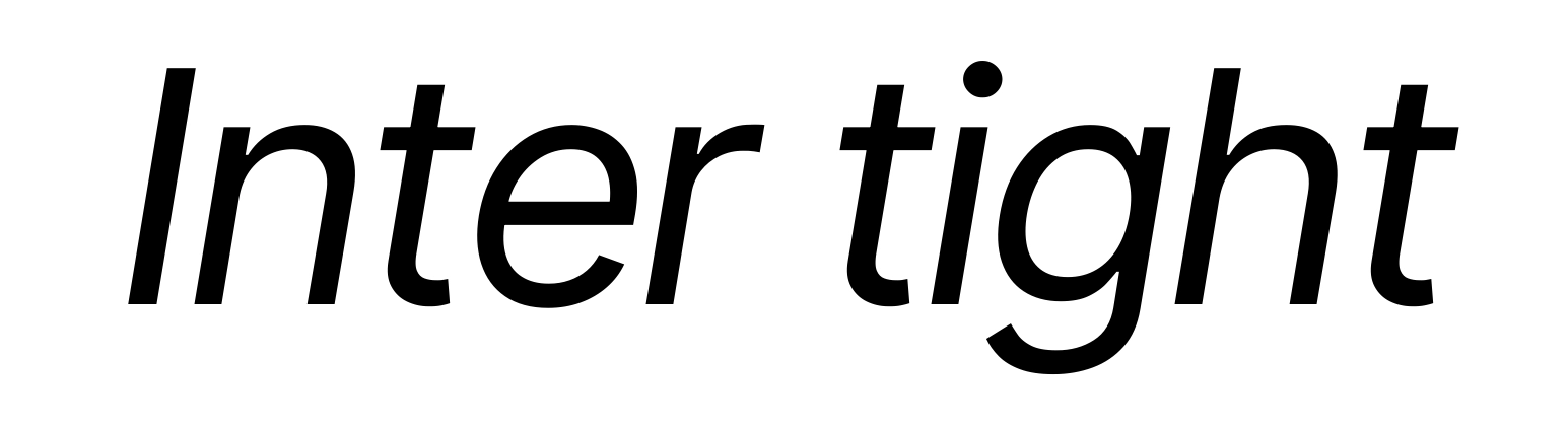 Inter tight