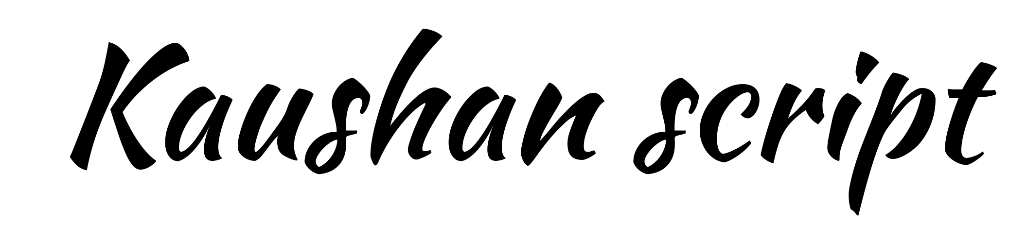 Kaushan script