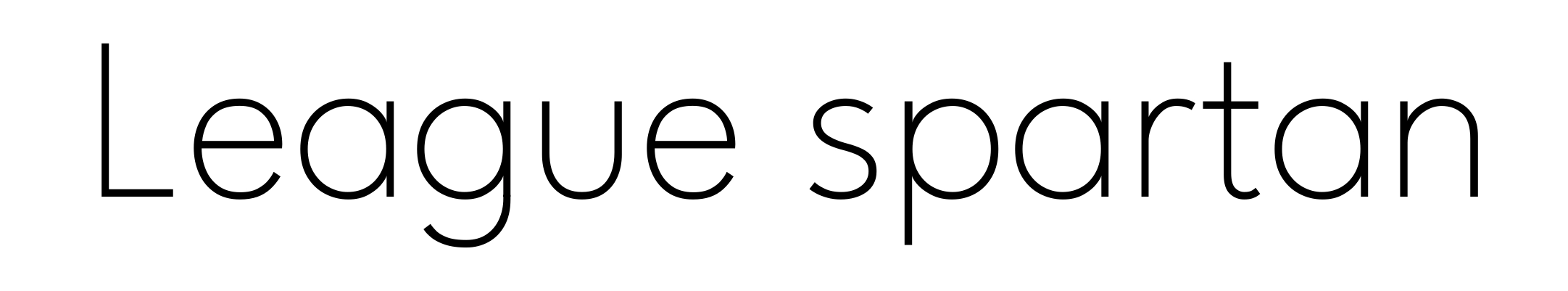 League spartan