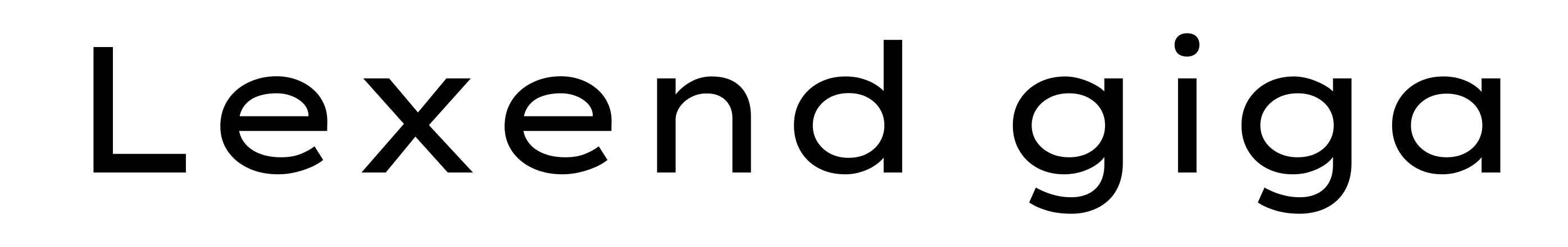 Lexend giga