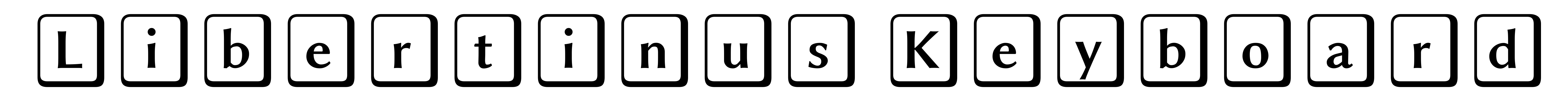 Libertinus Keyboard
